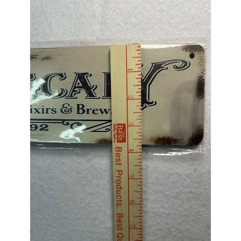 Apothecary Sign, Oceans Posion Are Lifts And Bruise Established In 1692
